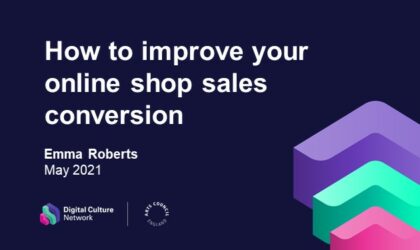 How to improve your online shop sales conversion